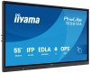 IIYAMA Monitor interaktywny 55 cali TE5513A-B2AG INFRARED,40pkt,IPS,4K,7H,500cd/m2,      WiFi,USB, ANDROID 14, Google EDLA,2x20W